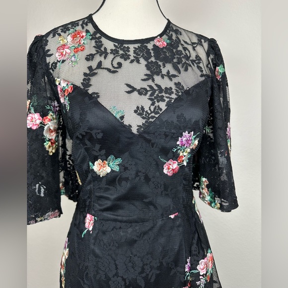 COOPER ST Myrtle Floral Lace Dress in size 2 - Picture 4 of 6